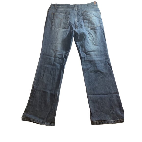 Steve & Barry’s Womens Denim Jeans Boot Leg Normal Rise Blue Size 16S - Picture 2 of 11